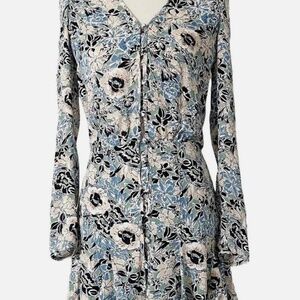 VERONICA BEARD Riggins Floral Mini Dress